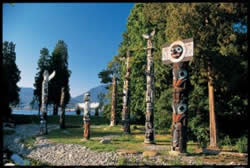 Totem Poles in Stanley Park